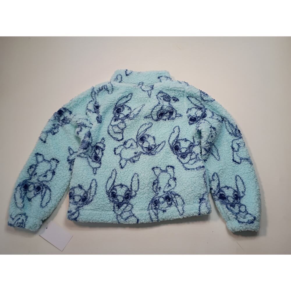 Disney Lilo & Stitch Girls' Full-Zip Woobie Jacket - Med - Picture 7 of 7